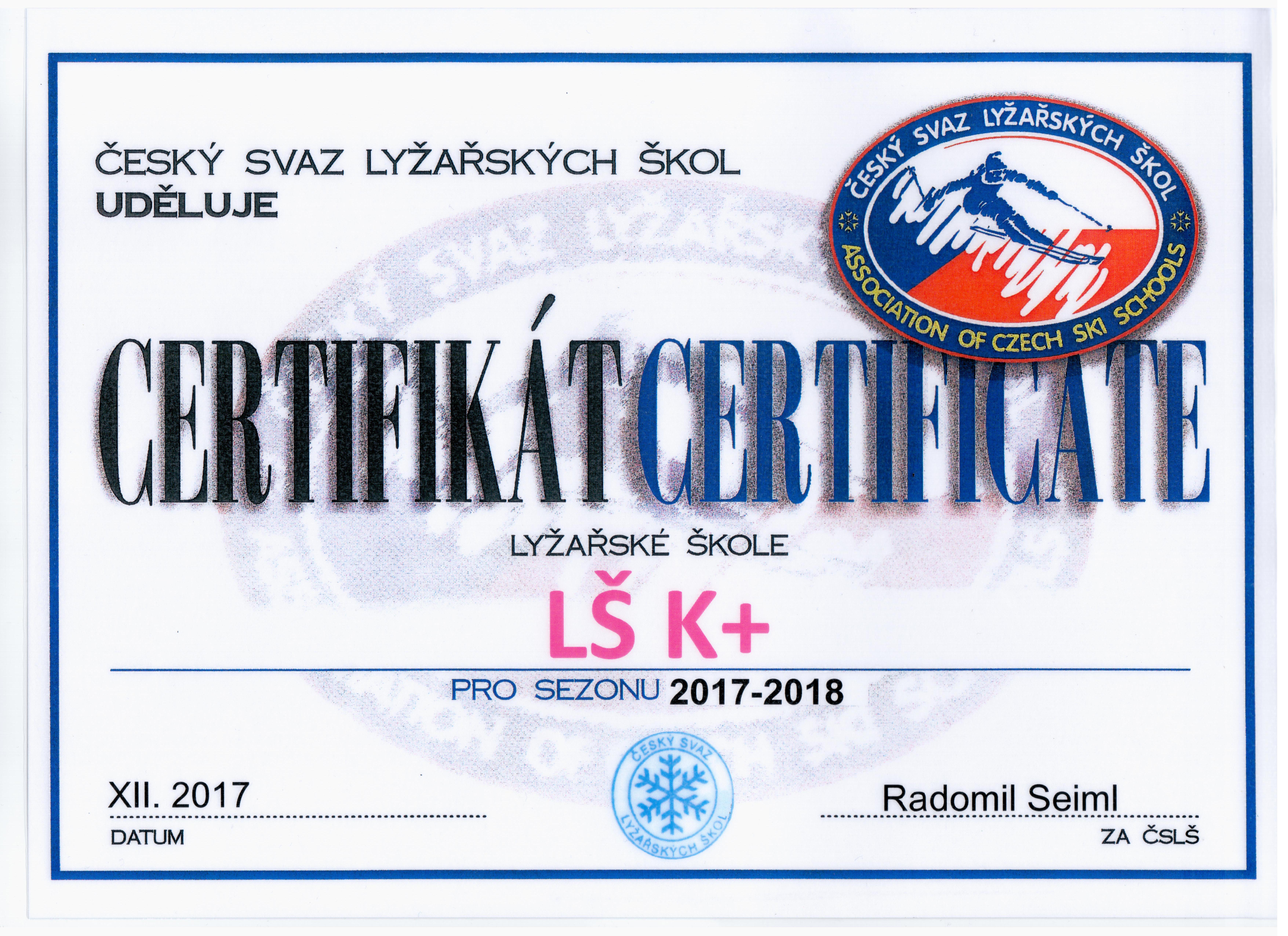 Certifikat